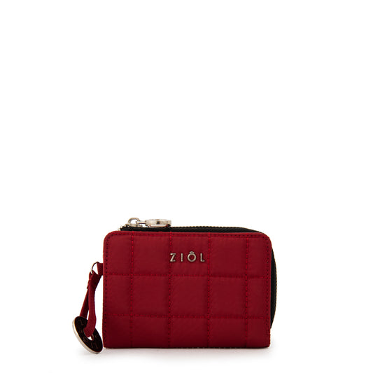 Billetera Pequeña Muga Rojo