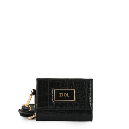 Billetera Cierre Exterior Odzun Negro