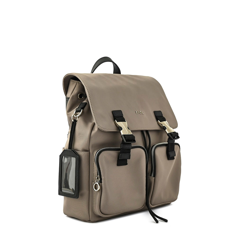 Mochila Ofelia Beige Oscuro