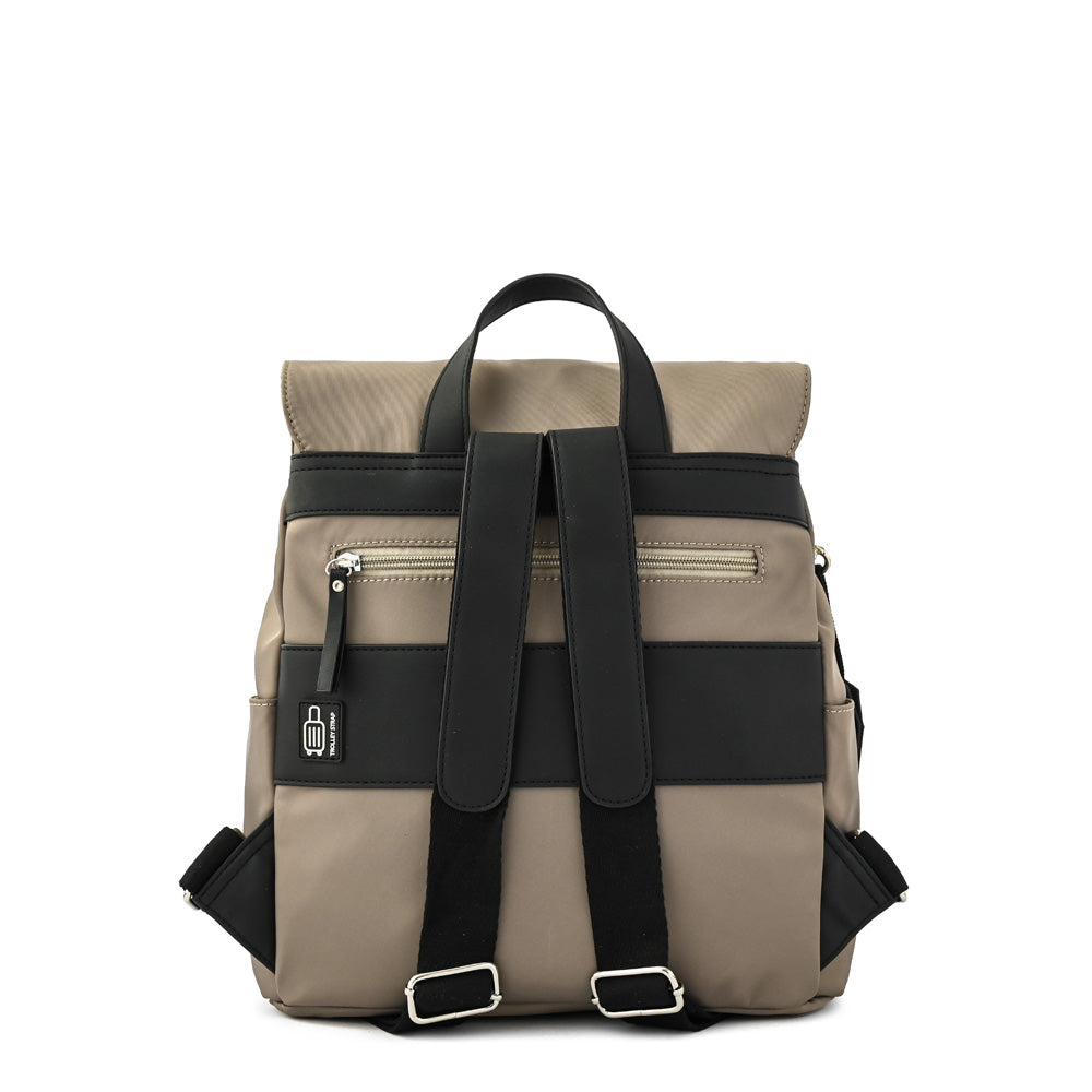 Mochila Ofelia Beige Oscuro