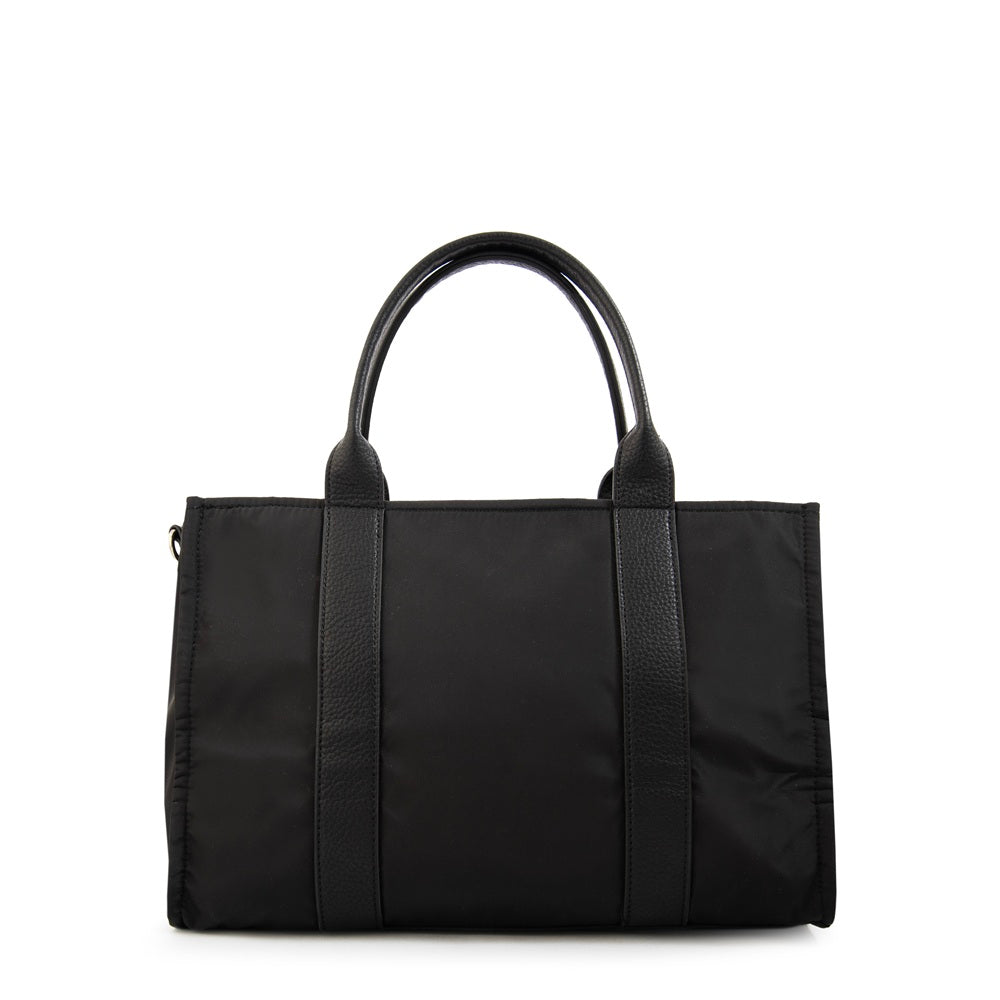 Cartera Dos Asas Porta Laptop 14" Olga Negro