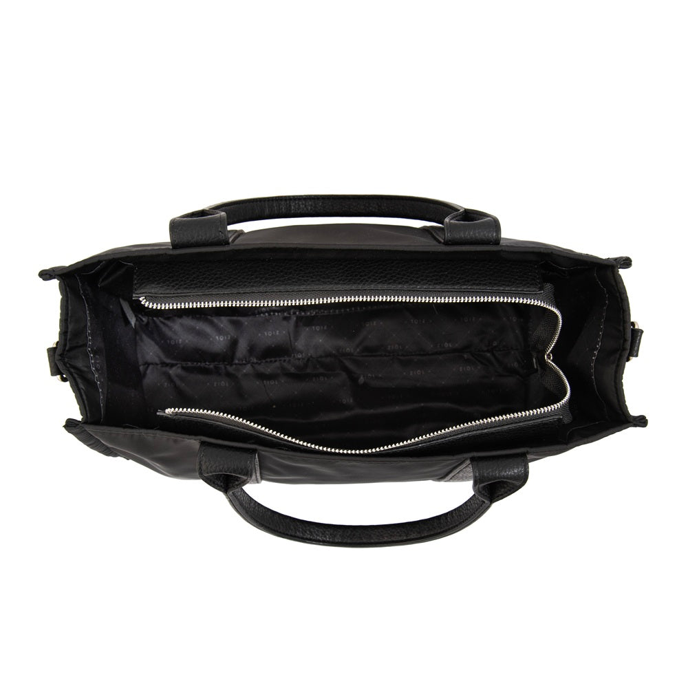 Cartera Dos Asas Porta Laptop 14" Olga Negro