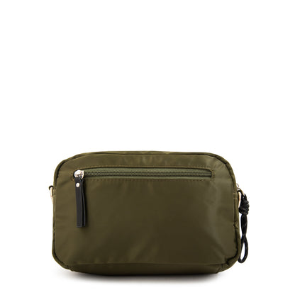 Crossbody Perlina Verde Oscuro