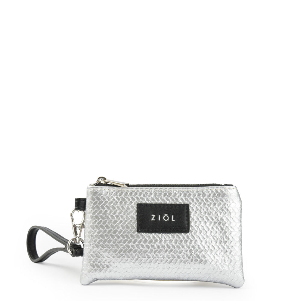 Monedero Printemps Plateado