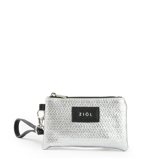 Monedero Printemps Plateado