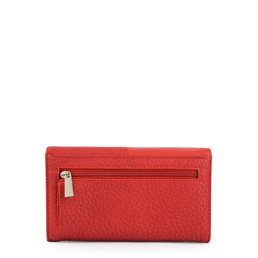 Billetera Acordeon Raines Rojo