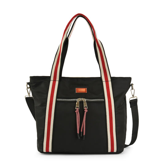 Cartera Dos Asas Sabin Negro