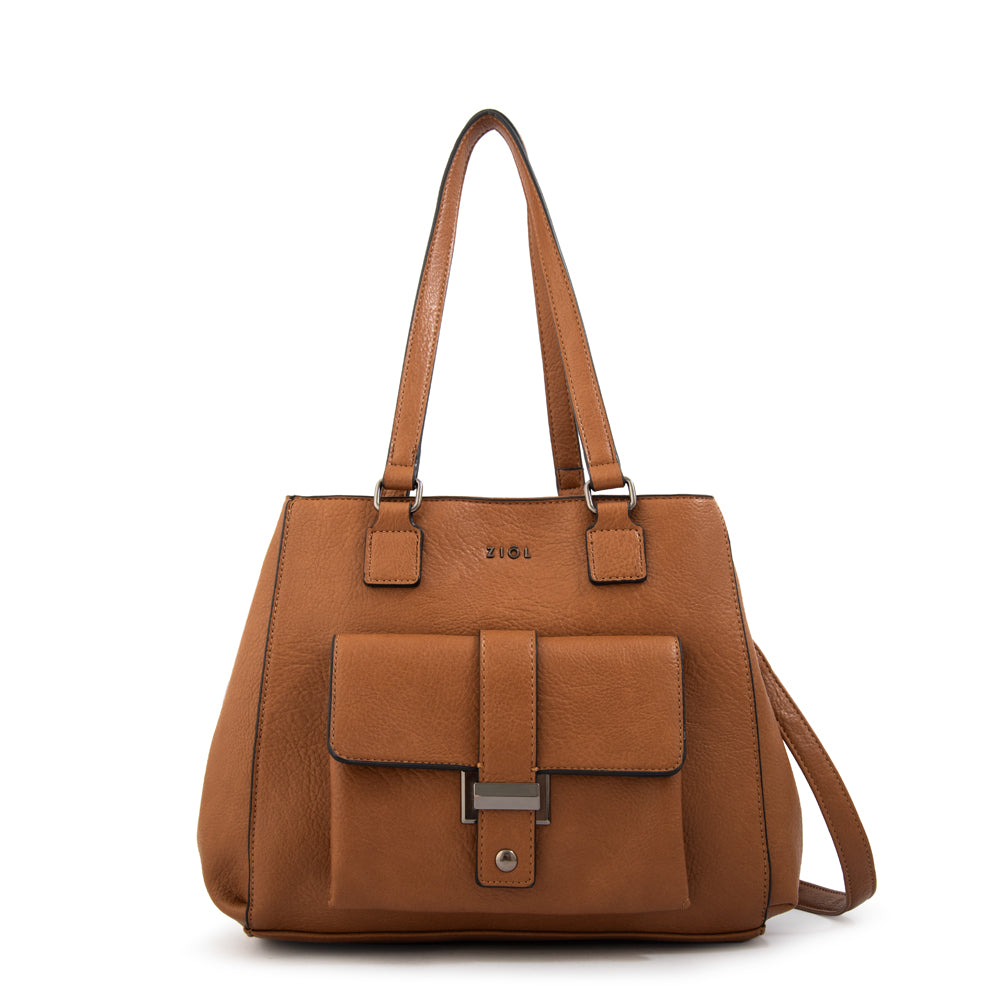 Cartera Dos Asas Serafina Café