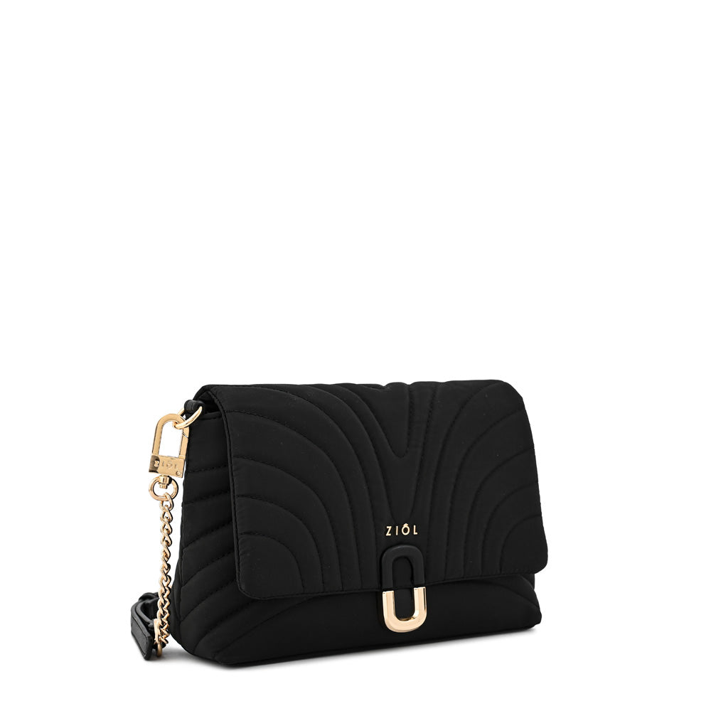 Crossbody Shannon Nylon Negro Especial