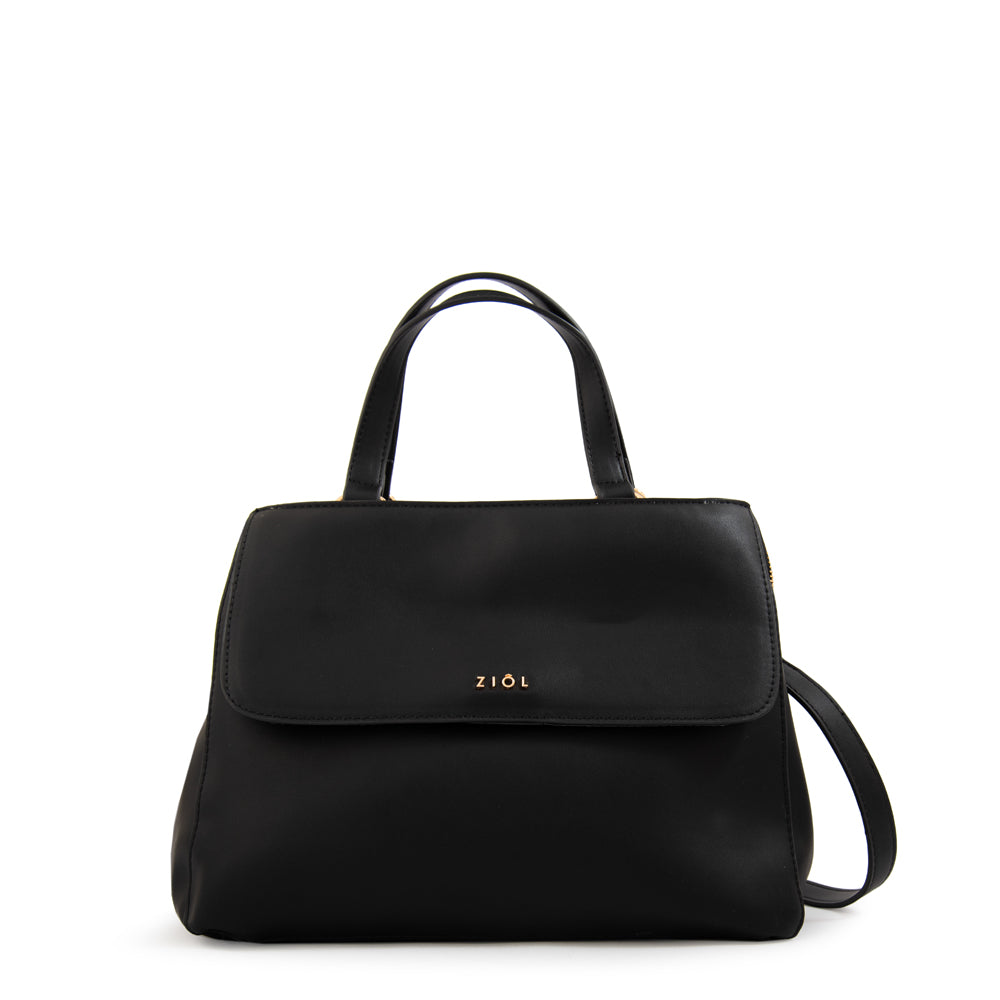 Cartera Dos Asas Sofy Negro