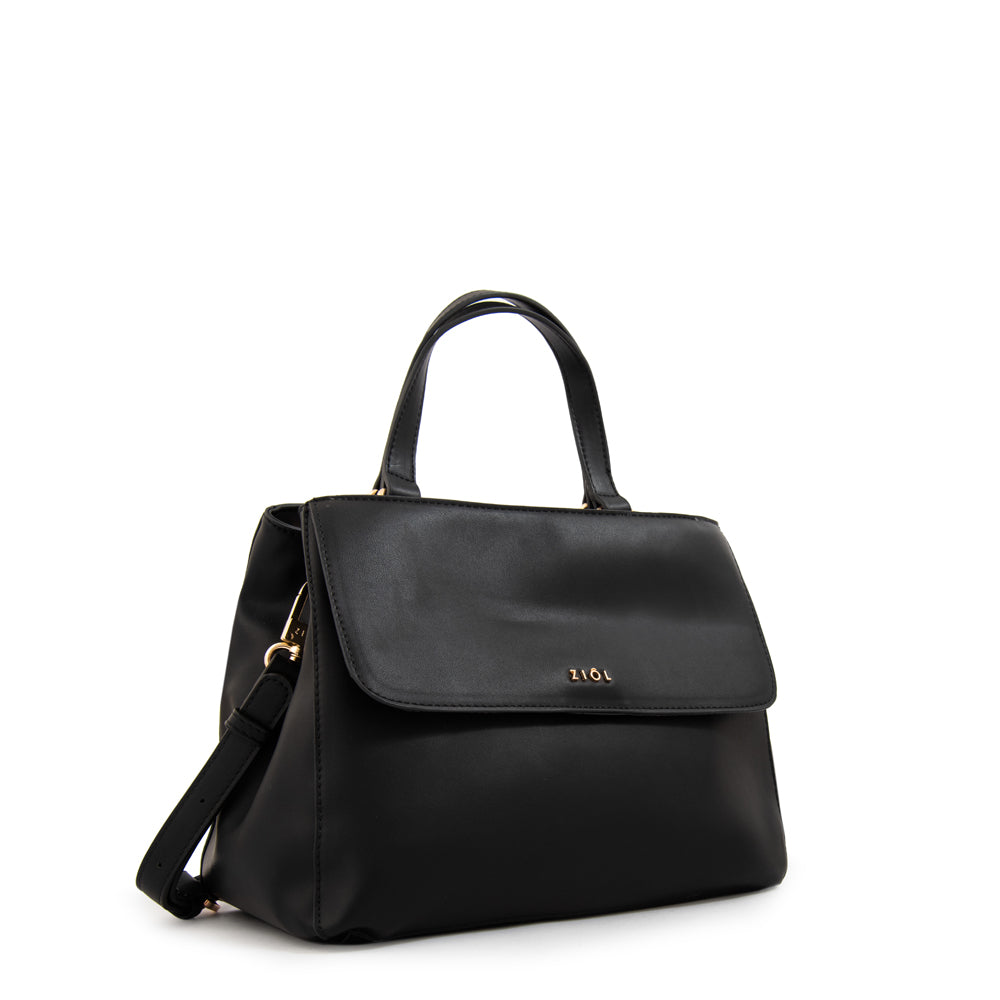 Cartera Dos Asas Sofy Negro
