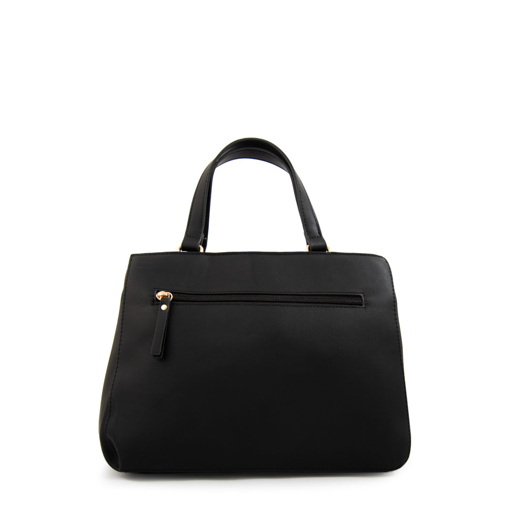 Cartera Dos Asas Sofy Negro