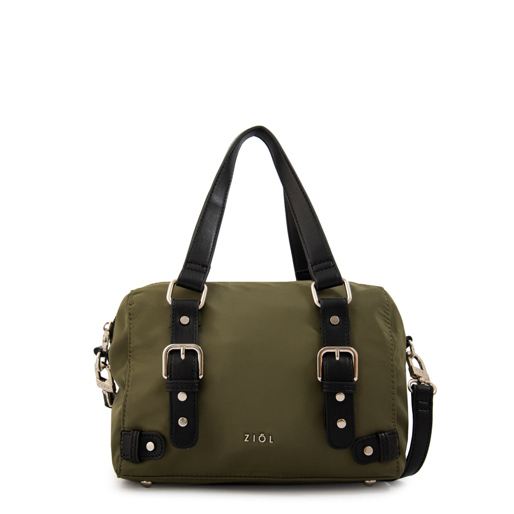 Crossbody Soleil Nylon Verde Oscuro