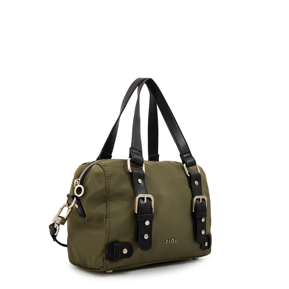 Crossbody Soleil Nylon Verde Oscuro