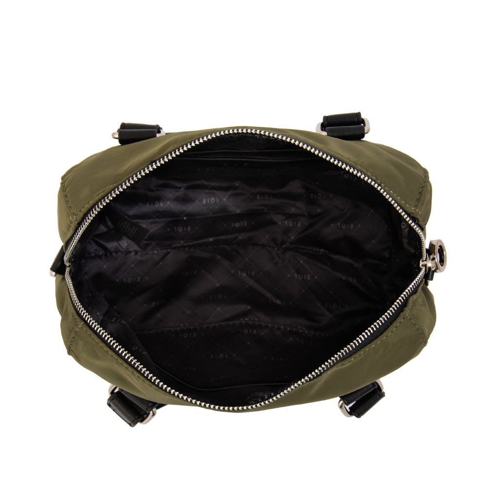 Crossbody Soleil Nylon Verde Oscuro